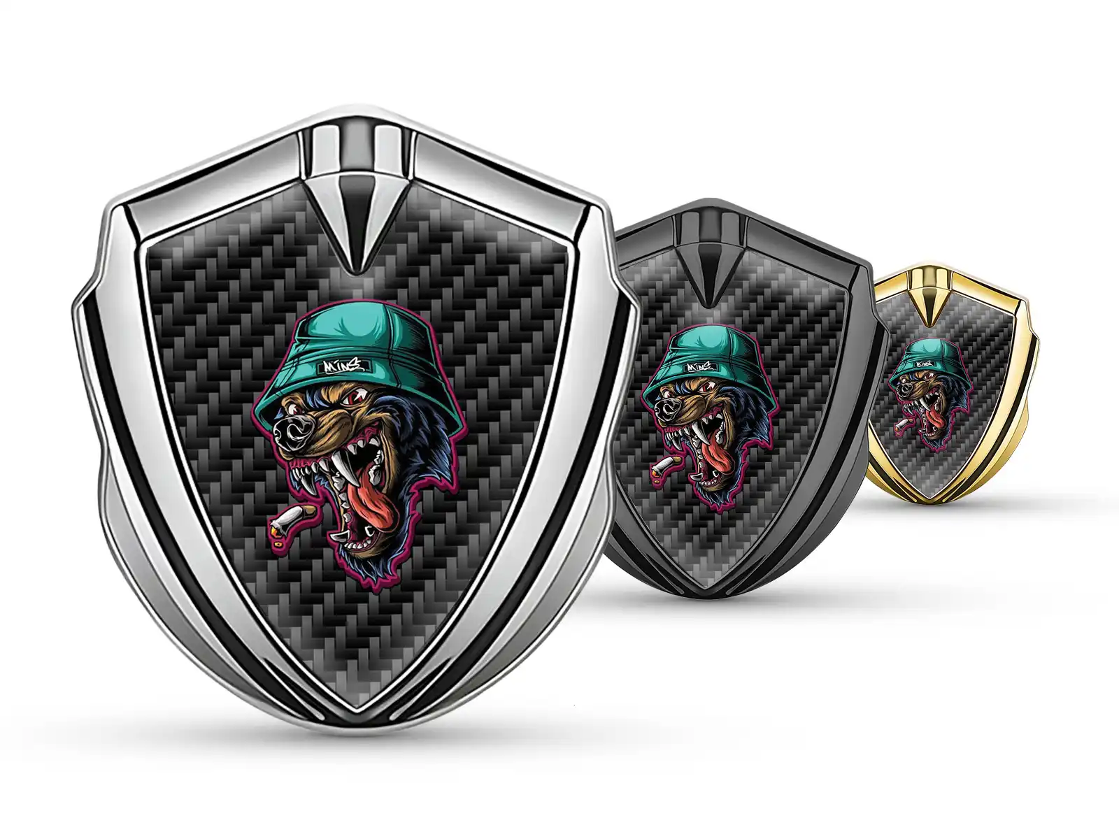 Emblem Car Badge Stainless Steel Alloy Design